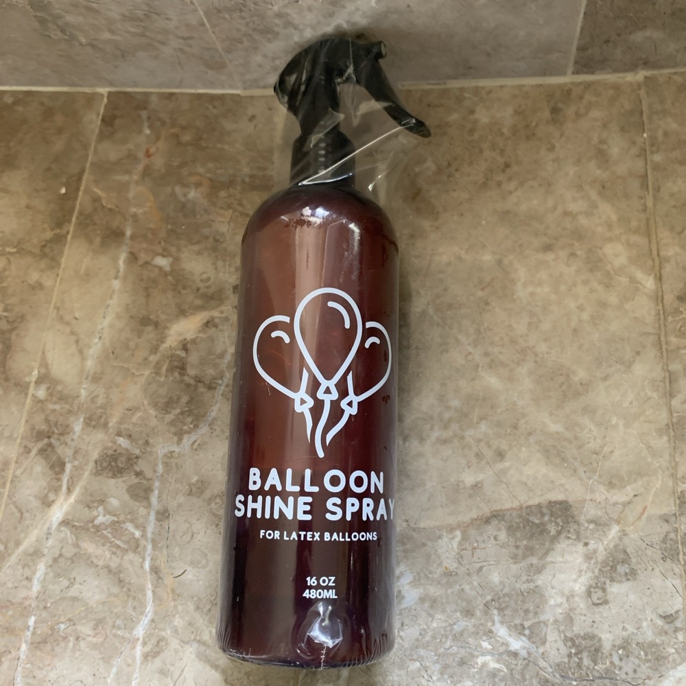 Orca  Shine Spray 16 oz. Ultra Shiny Glow Spray for Latex Balloons